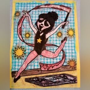 🎨Generic Horror Watercolor Painting (work in progress)🖼